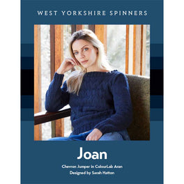 Joan Chevron Jumper in West Yorkshire Spinners ColourLab Aran