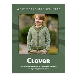 Clover Shawl Cardigan in West Yorkshire Spinners ColourLab Twist Dk