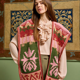 Chrysanthemum Crochet Shawl Make Along in West Yorkshire Spinners Morris Dk