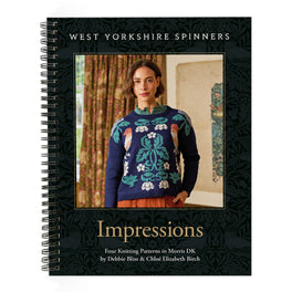 West Yorkshire Spinners Morris Dk - Impressions Pattern Book by Debbie Bliss & Chloe Elizabeth Birch