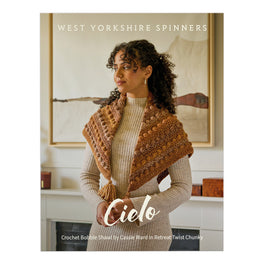 Crochet Cielo Bobble Shawl in West Yorkshire Spinners Retreat Twist Chunky - Digital Version WYS1000469