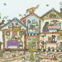 Cut Thru' Pooch Palace - Bothy Threads Cross Stitch Kit