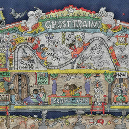 Cut Thru Ghost Train - Bothy Threads Cross Stitch Kit