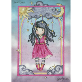 Santoro London Gorjuss: Little Storm Cloud - Bothy Threads Cross Stitch Kit