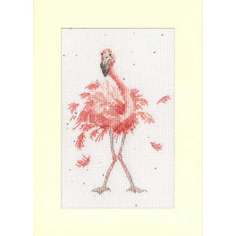 Pretty In Pink - Bothy Threads Greeting Card Cross Stitch Kit