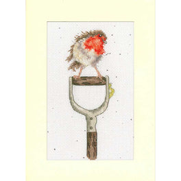 The Gardener's Friend - Bothy Threads Greeting Card Cross Stitch Kit