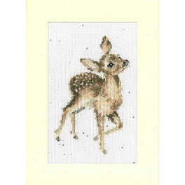 Deerly Loved - Bothy Threads Greeting Card Cross Stitch Kit