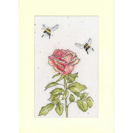 Bee Mine Forever - Bothy Threads Greeting Card Cross Stitch Kit