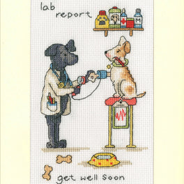 Lab Report - Bothy Threads Greeting Card Cross Stitch Kit