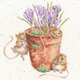 Garden Friends- Bothy Threads Cross Stitch Kit