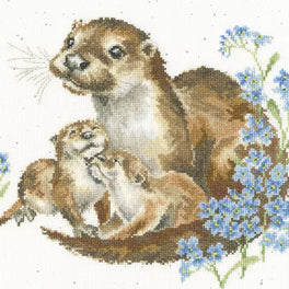 Otterly Adorable - Bothy Threads Cross Stitch Kit