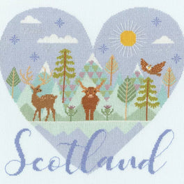 Wild at Heart: Heart of Scotland- Bothy Threads Cross Stitch Kit
