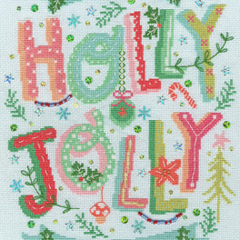 Holly Jolly Christmas - Bothy Threads Cross Stitch Kit