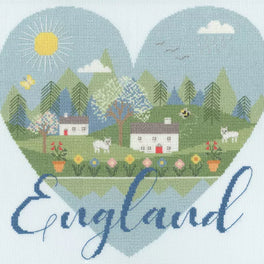 Wild at Heart: Heart of England- Bothy Threads Cross Stitch Kit