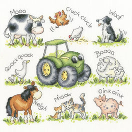 Farmyard Friends - Bothy Threads Cross Stitch Kit