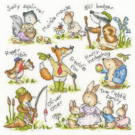 Country Folk - Bothy Threads Cross Stitch Kit