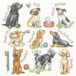 Woof! - Bothy Threads Cross Stitch Kit