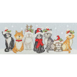 Festive Felines - Bothy Threads Cross Stitch Kit