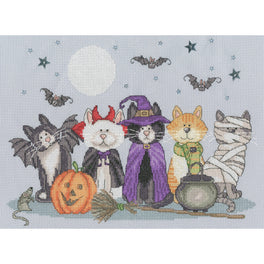 Fiendish Felines  - Bothy Threads Cross Stitch Kit