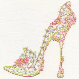 Wedding Slipper - Bothy Threads Cross Stitch Kit