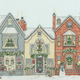 Snowy Street - Bothy Threads Cross Stitch Kit