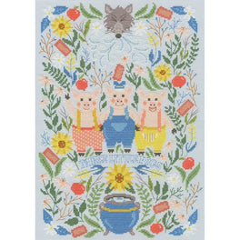Three Little Pigs - Bothy Threads Cross Stitch Kit