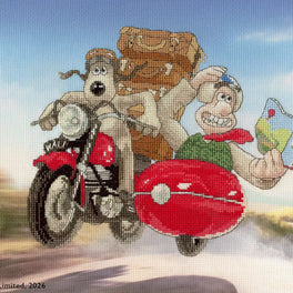 Wallace & Gromit - Cracking Holidays! - Bothy Threads Cross Stitch Kit