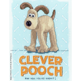 Wallace & Gromit - Clever Pooch! - Bothy Threads Cross Stitch Kit