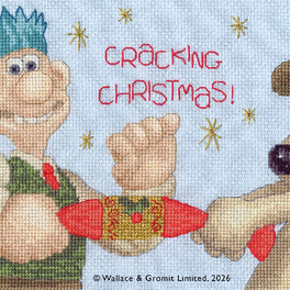 Wallace & Gromit - Cracking Christmas! - Bothy Threads Cross Stitch Kit