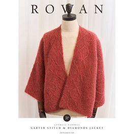 Garter Stitch & Diamonds Jacket in Rowan Kidsilk Haze - Digital Version ZM70-00034