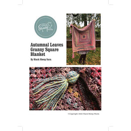 Free Pattern - Autumnal Leaves Granny Square Blanket