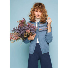 Free Download - No6 Elgseter Cardigan in Sandnes Garn Peer Gynt