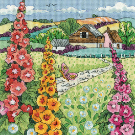 Hollyhock Farm Heritage Cross Stitch Kit