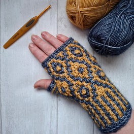 Mosaic Crochet Mitts Workshop with Marianne from Penny Stitch Craft - Friday 23rd October 2026