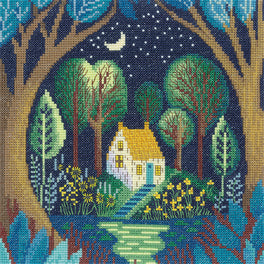 Verdant Canopy - Heritage Crafts Cross Stitch Kit