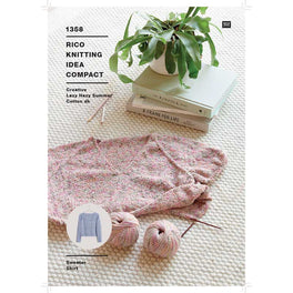 Sweater and Shirt in Rico Creative Lazy Hazy Summer Cotton Dk