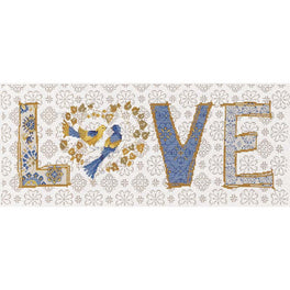 Love - Design Works Cross Stitch Kit