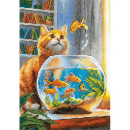 Ginger Observer - Riolis Cross Stitch Kit