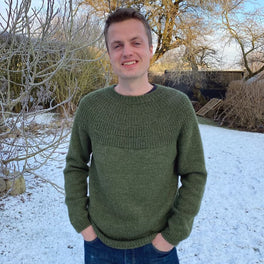 Anker's Sweater my Boyfriend's Size by PetiteKnit