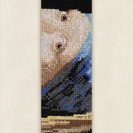 Girl With A Pearl Earring - DMC Bookmark Cross Stitch Kit