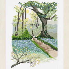 Spring Scenery - DMC Cross Stitch Kit