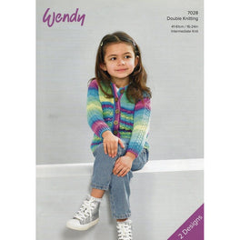 Cardigan in Wendy Giggles Dk