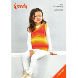 Slipover & Waistcoat in Wendy Giggles Dk