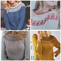 How to Knit a Top Down Fair Isle Yoke Sweater Workshop with Anniken Allis - Saturday 12th September 2026