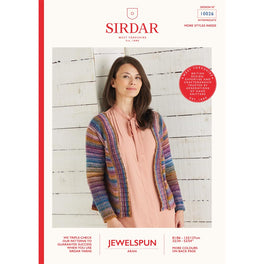 Cardigan in Sirdar Jewelspun Aran - Digital Version