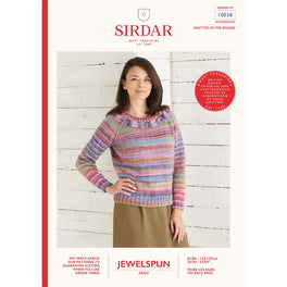 Sweater in Sirdar Jewelspun Aran - Digital Version