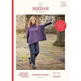 Poncho in Sirdar Haworth Tweed