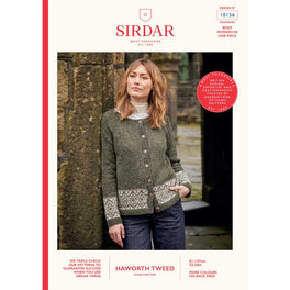 Cardigan in Sirdar Haworth Tweed