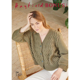Cardigan in Hayfield Bonus Dk - Digital Version 10267