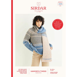 Sweater and Scarf in Sirdar Haworth Tweed Dk